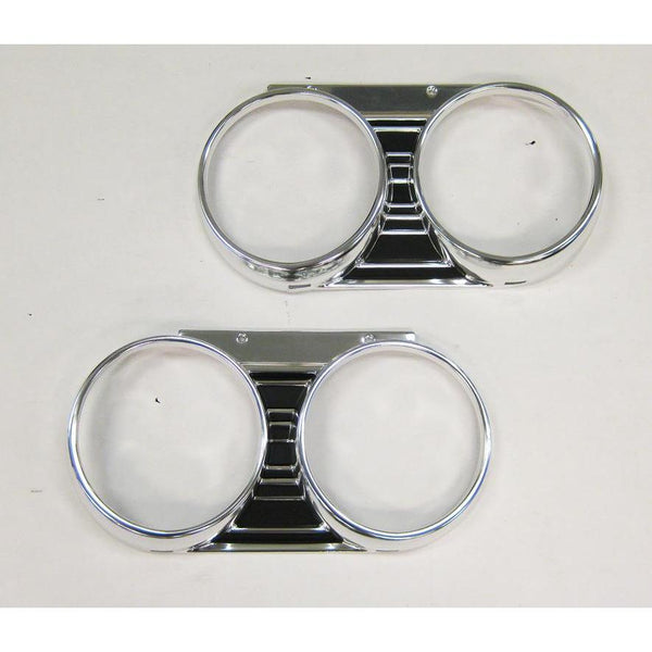 1967 Chevy Chevelle Head Light Bezel, Pair.