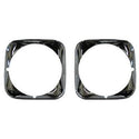 1971 Chevy El Camino Head Light Bezel, Pair.