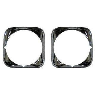 1971 Chevy El Camino Head Light Bezel, Pair.