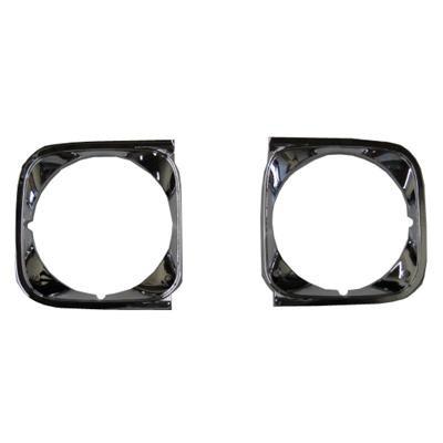 1972 Chevy El Camino Head Light Bezel, Pair.