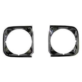 1972 Chevy Chevelle Head Light Bezel, Pair.