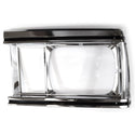 1981 Chevy Malibu HL Bezel Chrome/Black LH.