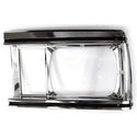 1981 Chevy Malibu HL Bezel Chrome/Black LH.