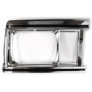 1981 Chevrolet Malibu RH Headlight Bezel Chrome/Black.