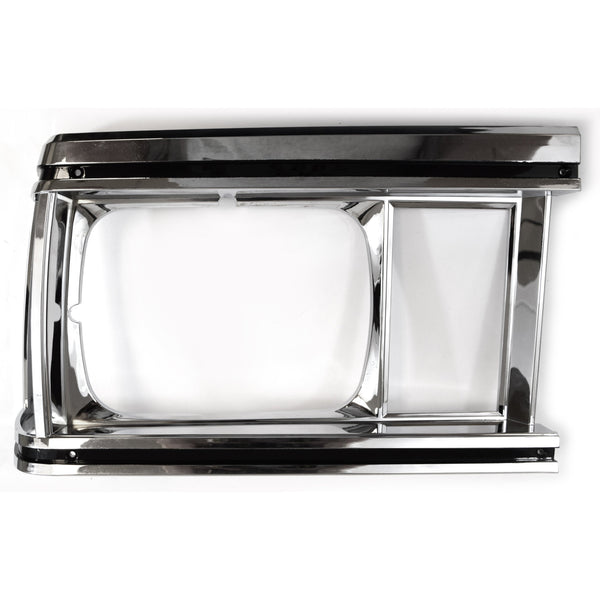 1981 Chevrolet Malibu RH Headlight Bezel Chrome/Black.