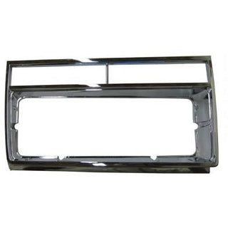 1982-1987 Chevy El Camino Head Light Bezel, Chrome, LH.