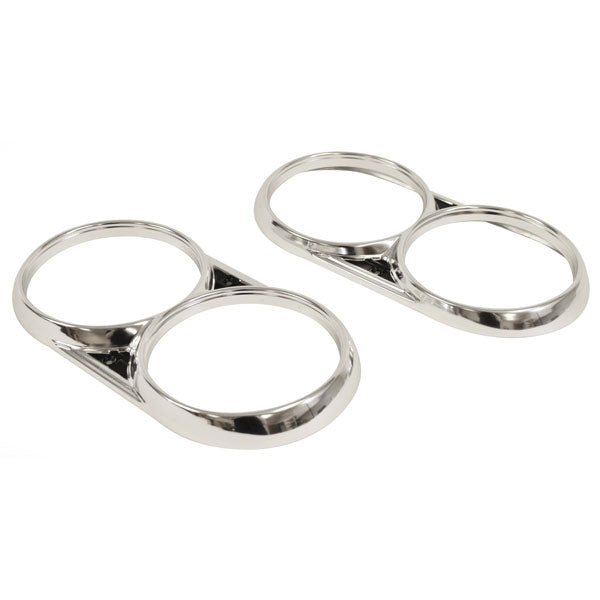 1964 PONTIAC GTO HEADLIGHT BEZEL PAIR.