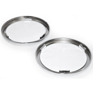 1963 Chevy C10 Pickup Headlamp Bucket Pair Chrome.