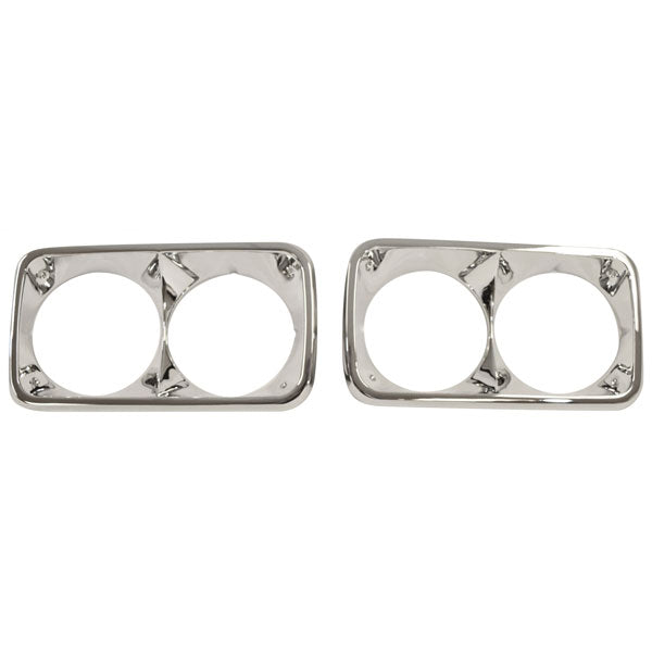1969-1972 GMC Pickup Truck Headlight Bezel Pair.