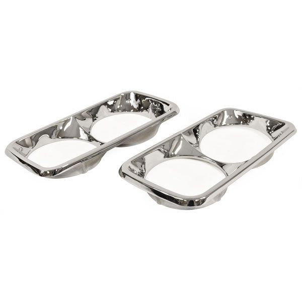 1969-1972 GMC Pickup Truck Headlight Bezel Pair.