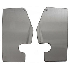 1983-1988 Chevy Monte Carlo Headlight Opening Filler Stainless (Pair).