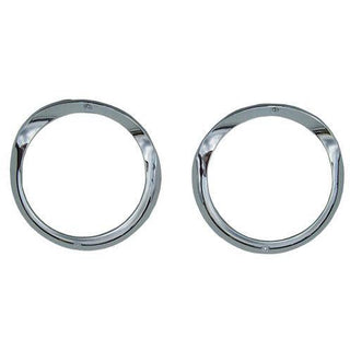 1955 Chevy One-Fifty Series Head Light Bezel, Pair.