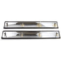 1967 Chevy Chevelle Ss-396 Hood Scoop Ornament Set (Include Chrome And Painted Insert).