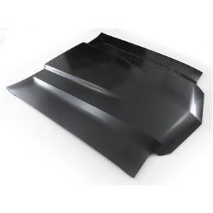 1970-1972 Chevy El Camino Hood, SS Style, Domed, w/o Functional Cowl Induction.