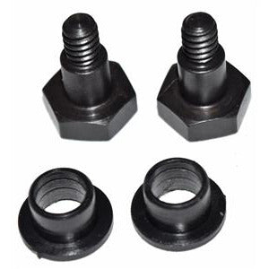 1970-1972 Chevy Chevelle Hood Door Attaching Kit (2 Bolts & 2 Nylon Bushings).
