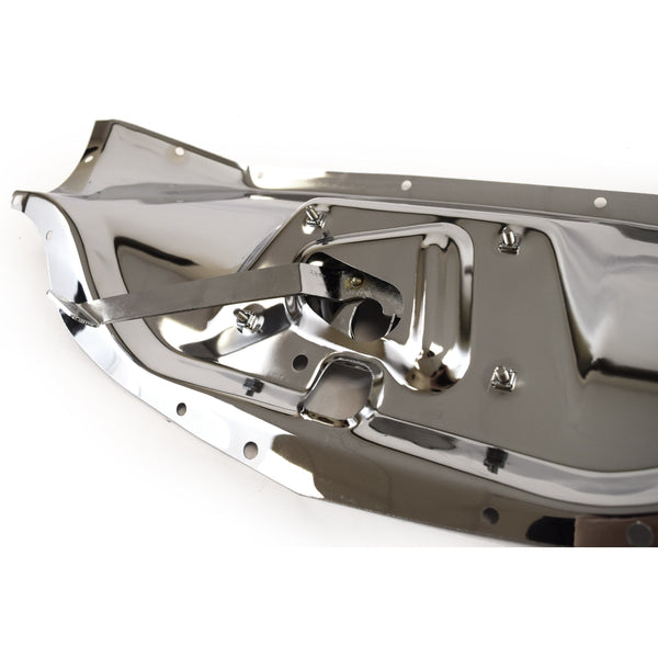 1947-1954 Chevy C10 Pickup Hood Latch Panel Chrome.