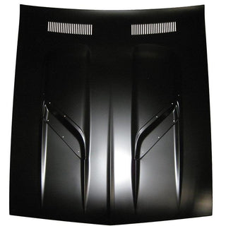 1970-1974 Plymouth Cuda Hood Dual Scoop Twin Bulge.