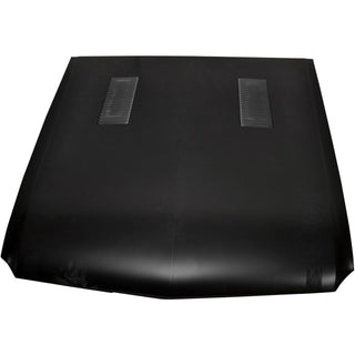 1965-1966 Ford Mustang Hood With Custom Louvers.