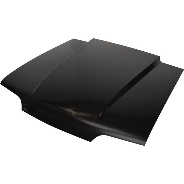 1987-1993 Ford Mustang Cowl Induction Hood, 2" Steel.