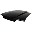 1987-1993 Ford Mustang Cowl Induction Hood, 2" Steel.