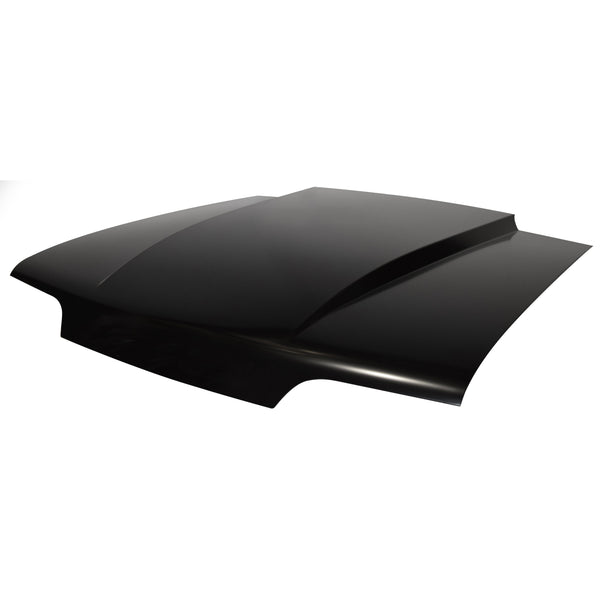 1987-1993 Ford Mustang Cowl Induction Hood, 2" Steel.