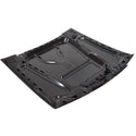 1987-1993 Ford Mustang Cowl Induction Hood, 2" Steel.