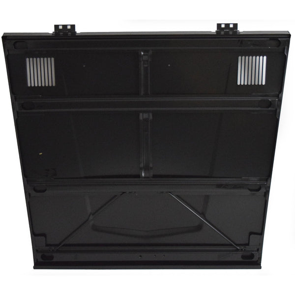 1973-1977 FORD BRONCO HOOD, W/O CATCH HOLE, W/ WASHER HOLE, W/ VENT HOLE.