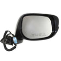 2009-2014 Honda Fit Mirror RH, Power, Non-heated, Manual Folding.