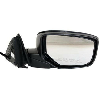 2010-2015 Honda Accord Mirror RH, Power, Heated, Manual Fold, w/o Memory.