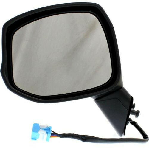 2012-2013 Honda Civic Mirror LH, Power, Heated, Manual Fold, Textured.