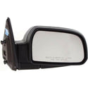 2005-2009 Hyundai Tucson Mirror RH, Power, Non Heated, Manual Folding.