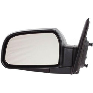 2005-2009 Hyundai Tucson Mirror LH, Power, Heated, Manual Folding.