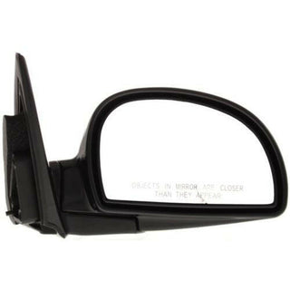 2002-2006 Hyundai Accent Mirror RH, Power, Heated, Manual Fold, From 11-1-01.