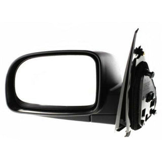 2009 Hyundai Santa Fe Mirror LH, Power, Non-heatetd, Manual Fold, Textured.