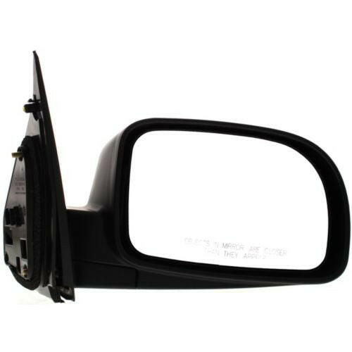 2010-2012 Hyundai Santa Fe Mirror RH, Power, Heated, Manual Fold, Textured.