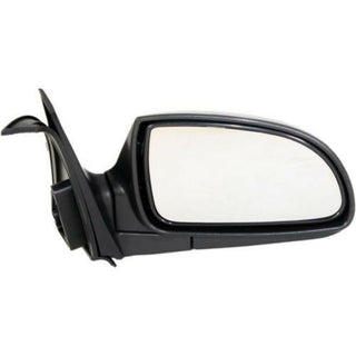 2000-2005 Hyundai Accent Mirror RH, Power, Non-heated, Manual Fold, Sedan.