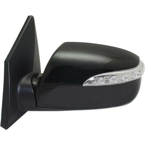 2010-2014 Hyundai Tucson Mirror LH, Power, Non-heated, Manual Fold, w/Signal.