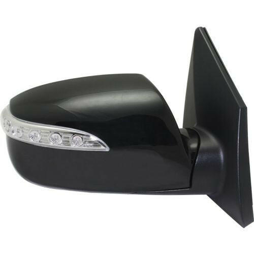 2010-2014 Hyundai Tucson Mirror RH, Power, Non-heated, Manual Fold, w/Signal.