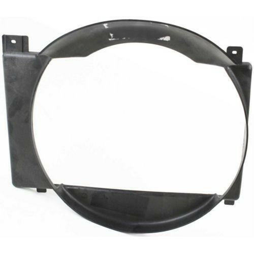 1987-2001 Jeep Cherokee Radiator Fan Shroud, 6 Cyl, Mechanical Fan.