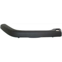 1997-2006 Jeep Wrangler Front Wheel Opening Molding LH, Except Sahara.
