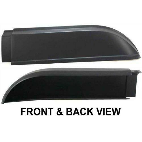 1987-1995 Jeep Wrangler Fender Molding, RH Side Molding Front Extension.