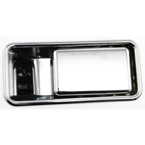 1999-2006 Jeep Wrangler Front Door Handle RH, Outside, All Chrome, Half Door Type.