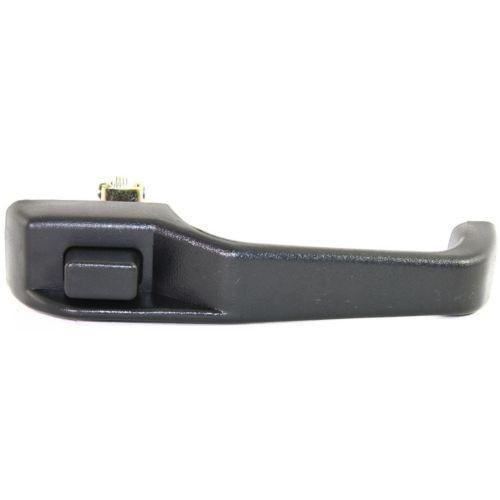 1997-2001 Jeep Cherokee Rear Door Handle LH, Outside, Txtrd Blk, w/o Hole.