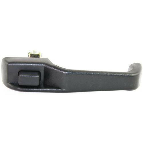 1993-1998 Jeep Cherokee Rear Door Handle LH, Outside, Txtrd Blk, w/o Hole.