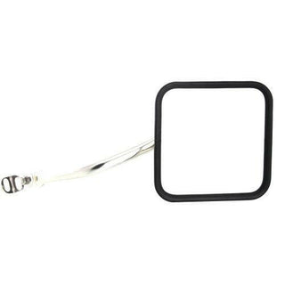 1976-1986 Jeep CJ Mirror RH=lh, Side Mirror Kit, Sold In Pairs, Stainless.