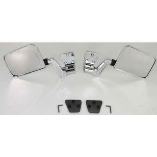 1987-2005 Jeep Wrangler Mirror RH=lh, 1/2 Door Mirror Kit, Sold In Pairs - Classic 2 Current Fabrication