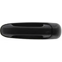 1999-2004 Jeep Cherokee Rear Door Handle LH, Txtrd Black, w/o Keyhole.