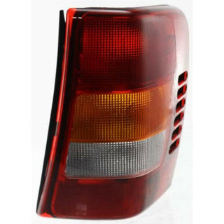 2002-2004 Jeep Cherokee Tail Lamp RH, Lens And Housing, From 11-01.