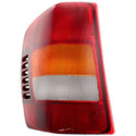 2002-2004 Jeep Cherokee Tail Lamp LH, Lens And Housing, From 11-01.
