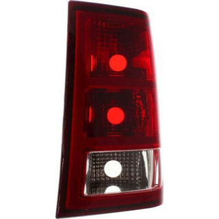 2005-2006 Jeep Cherokee Tail Lamp RH, Lens And Housing.